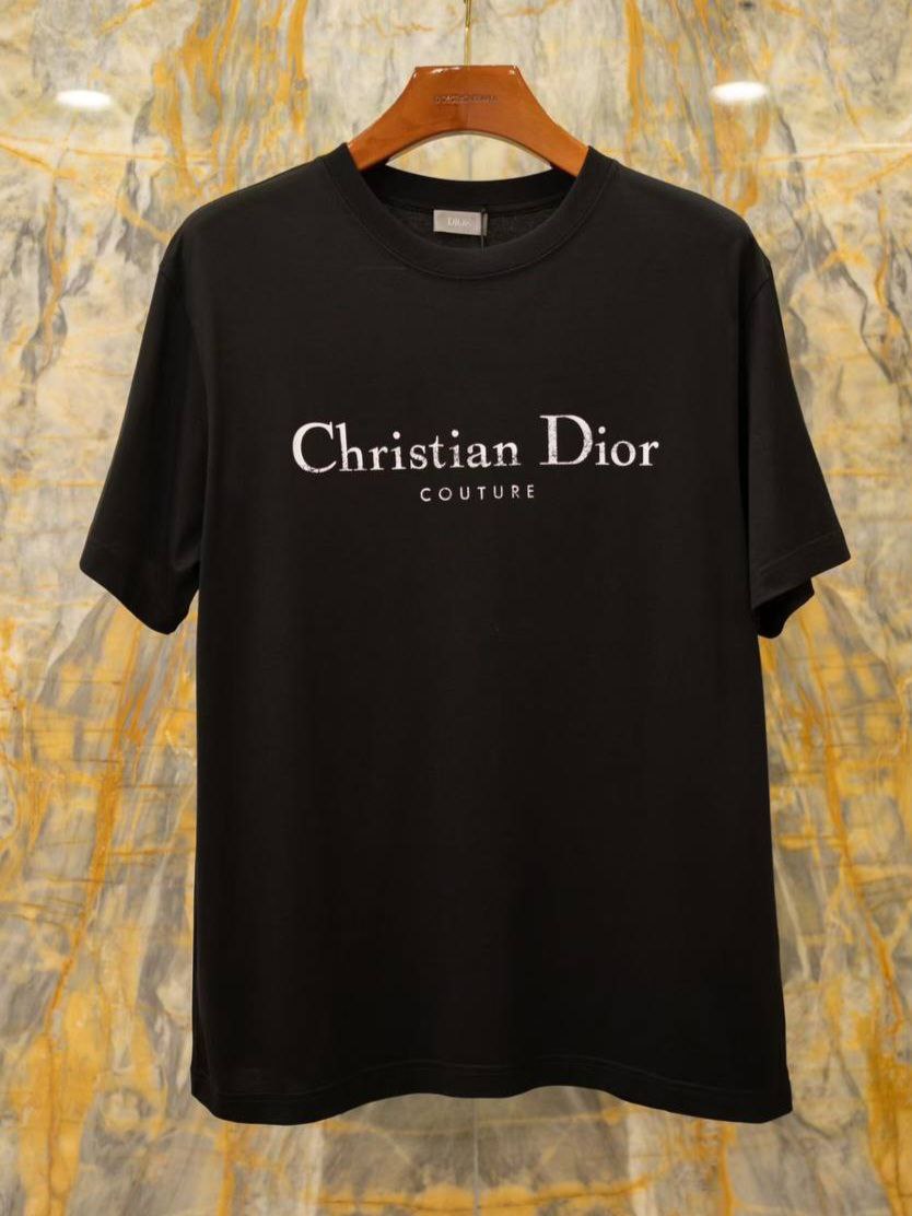 Футболка Christian Dior черная
